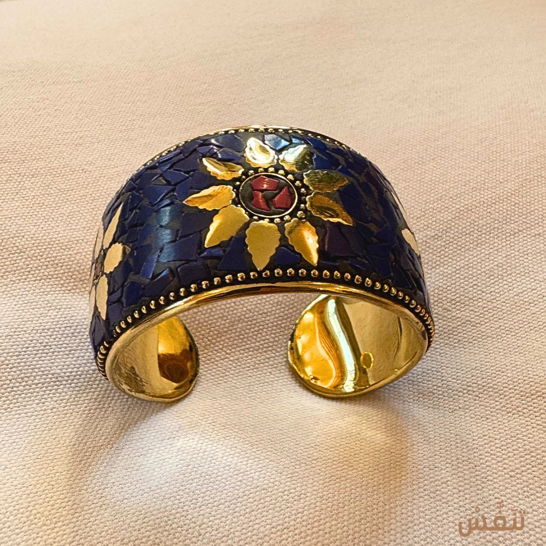 Brass cuff bracelets