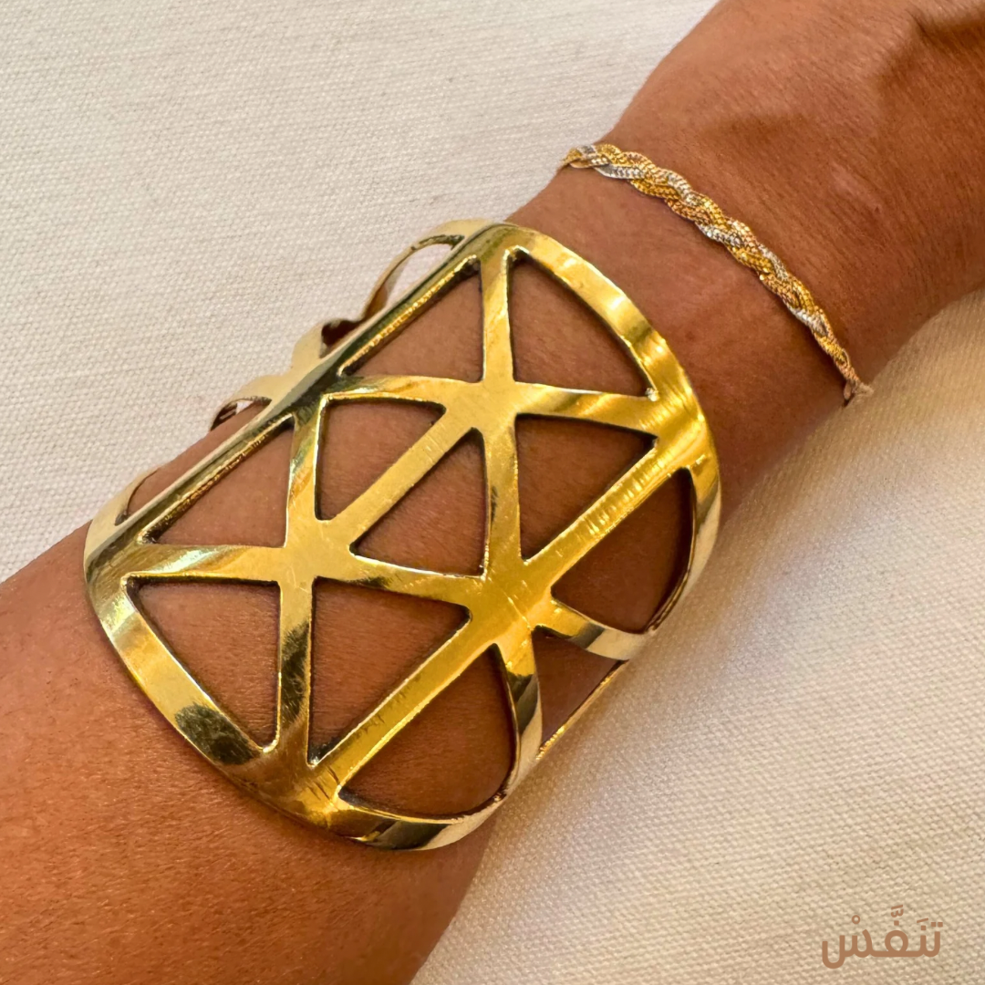 Gold Embellished Cuff