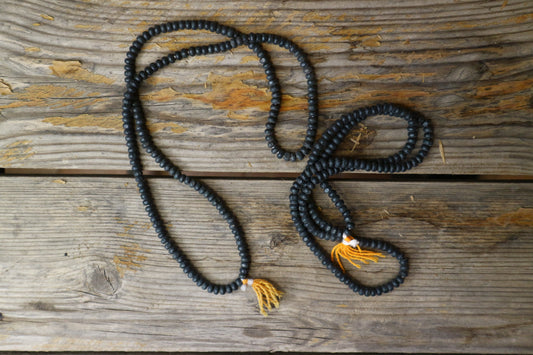 Black Wooden Rosary