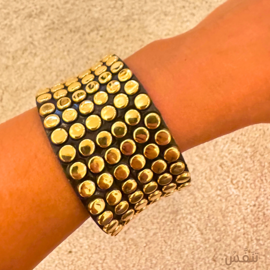 Black Studded Bracelet