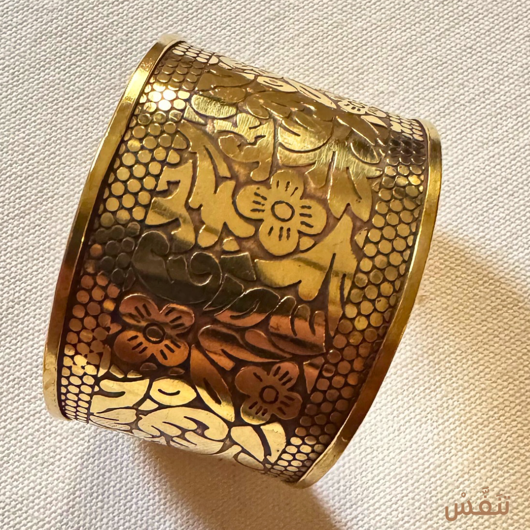 Brass Cuff Bracelet